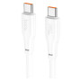 Дата кабель USB-C to USB-C 2.0m 240W TPE X93 white HOCO (6931474790743) Дата кабель USB-C to USB-C 2.0m 240W TPE X93 white HOCO (6931474790743)