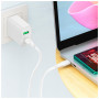Дата кабель USB-C to USB-C 2.0m 240W TPE X93 white HOCO (6931474790743) Дата кабель USB-C to USB-C 2.0m 240W TPE X93 white HOCO (6931474790743)