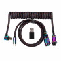 Дата кабель USB-C + USB A to USB-C 1.08m Premium Coiled Aviator black Keychron (CAB7_KEYCHRON) Дата кабель USB-C + USB A to USB-C 1.08m Premium Coiled Aviator black Keychron (CAB7_KEYCHRON)