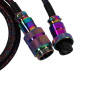 Дата кабель USB-C + USB A to USB-C 1.08m Premium Coiled Aviator black Keychron (CAB7_KEYCHRON) Дата кабель USB-C + USB A to USB-C 1.08m Premium Coiled Aviator black Keychron (CAB7_KEYCHRON)
