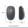 Мишка Logitech M196 Bluetooth Graphite (910-007459) Мишка Logitech M196 Bluetooth Graphite (910-007459)