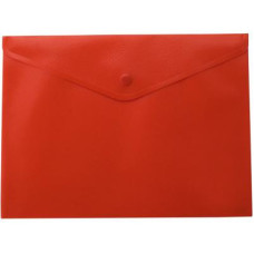 Папка - конверт Buromax А4, with a button, red (BM.3925-05)
