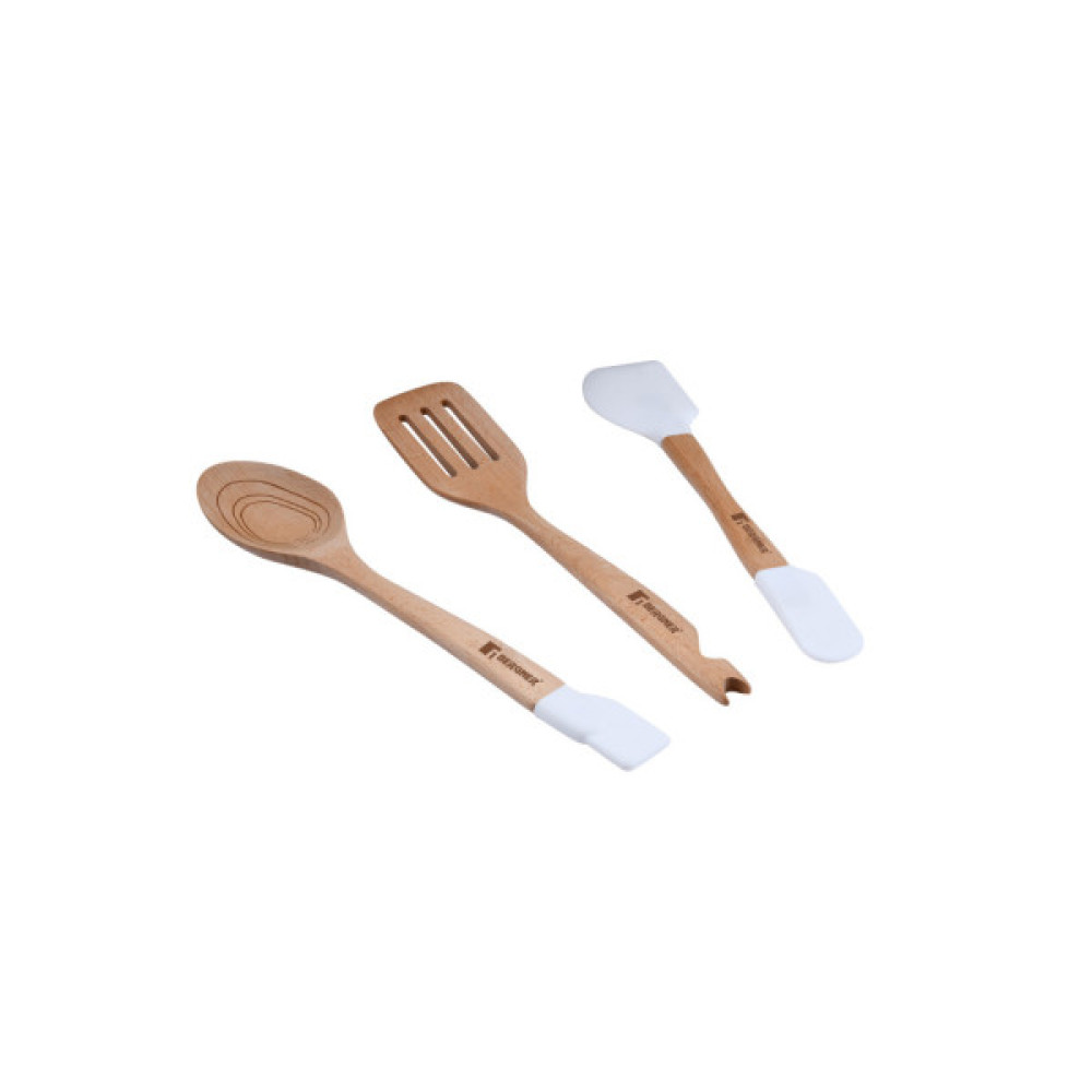 Кухонний набір Bergner Naturally 3 предмети (BG-43050-WH-6) Кухонний набір Bergner Naturally 3 предмети (BG-43050-WH-6)