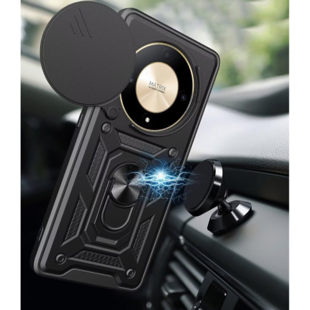 Чохол до мобільного телефона BeCover Military Honor Magic5 Lite 5G Black (710996) Чохол до мобільного телефона BeCover Military Honor Magic5 Lite 5G Black (710996)