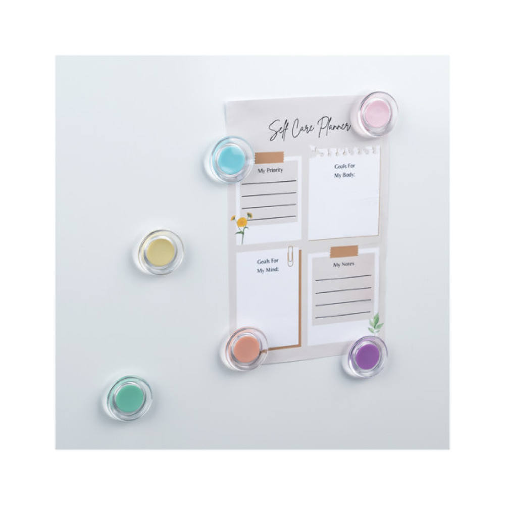 Магніт Axent 30 мм, 6 шт, Pastelini (9829-А)