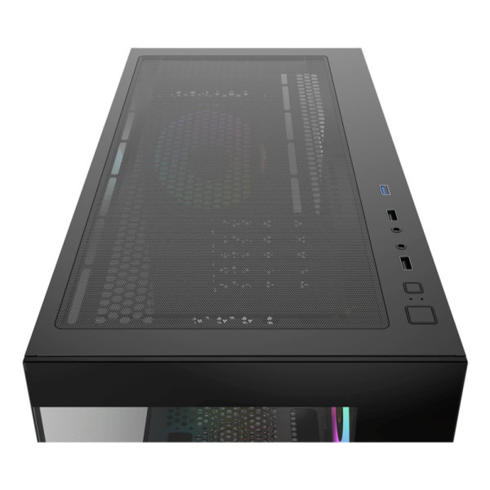 Корпус для ПК OCYPUS GAMMA C52 BK ARGB (GAMMA-C52-BKD300XX-GL)