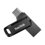 Накопичувач SanDisk  256GB USB 3.1 Type-A + Type-C Ultra Dual Drive Go Чорний