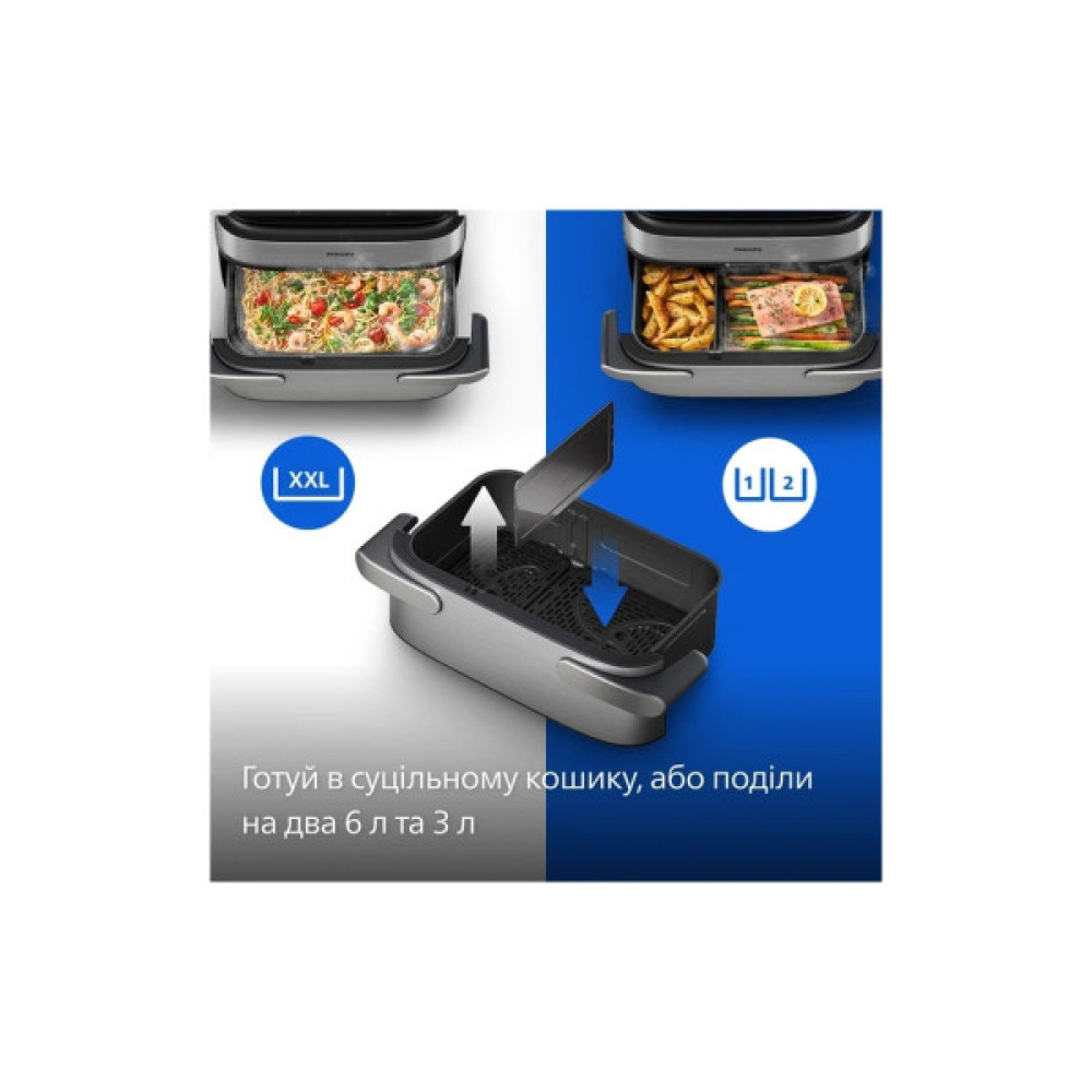 Мультипіч Philips Ovi Dual SteamFry (NA565/02)