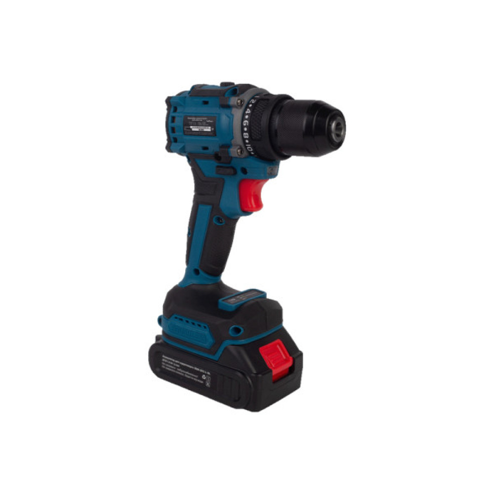 Шуруповерт Зеніт Профі ЗША-20/2 Li BL, 20V TekPower, 2x1.5Ah (854605)