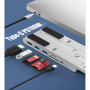 Концентратор Choetech USB-C 7-in-1 (HUB-M43-SL) Концентратор Choetech USB-C 7-in-1 (HUB-M43-SL)