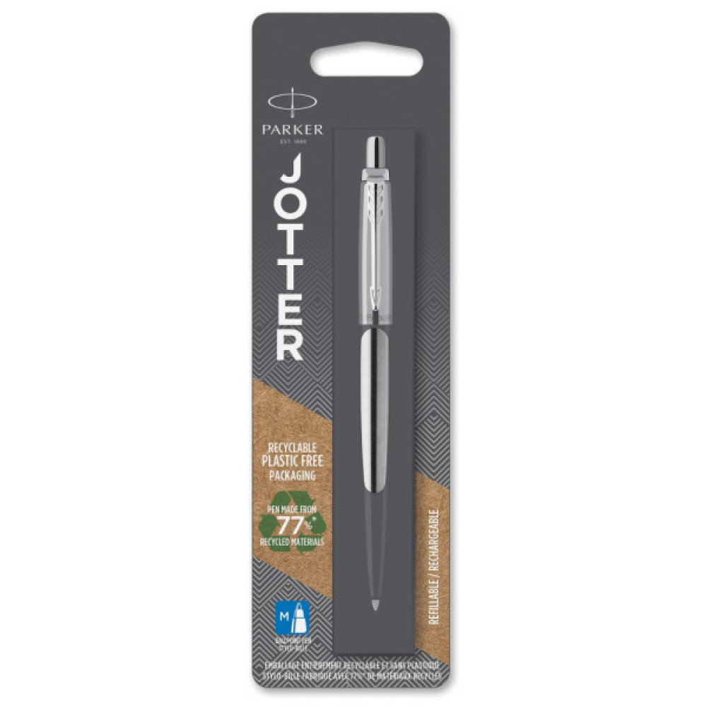 Ручка кулькова Parker JOTTER 17 SS CT BP блістер (16 136)