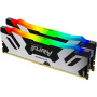 Модуль пам'яті для комп'ютера DDR5 48GB (2x24GB) 8000 MHz Renegade RGB Black/Silver Kingston Fury (ex.HyperX) (KF580C38RSAK2-48) Модуль пам'яті для комп'ютера DDR5 48GB (2x24GB) 8000 MHz Renegade RGB Black/Silver Kingston Fury (ex.HyperX) (KF580C38RSAK2-48)
