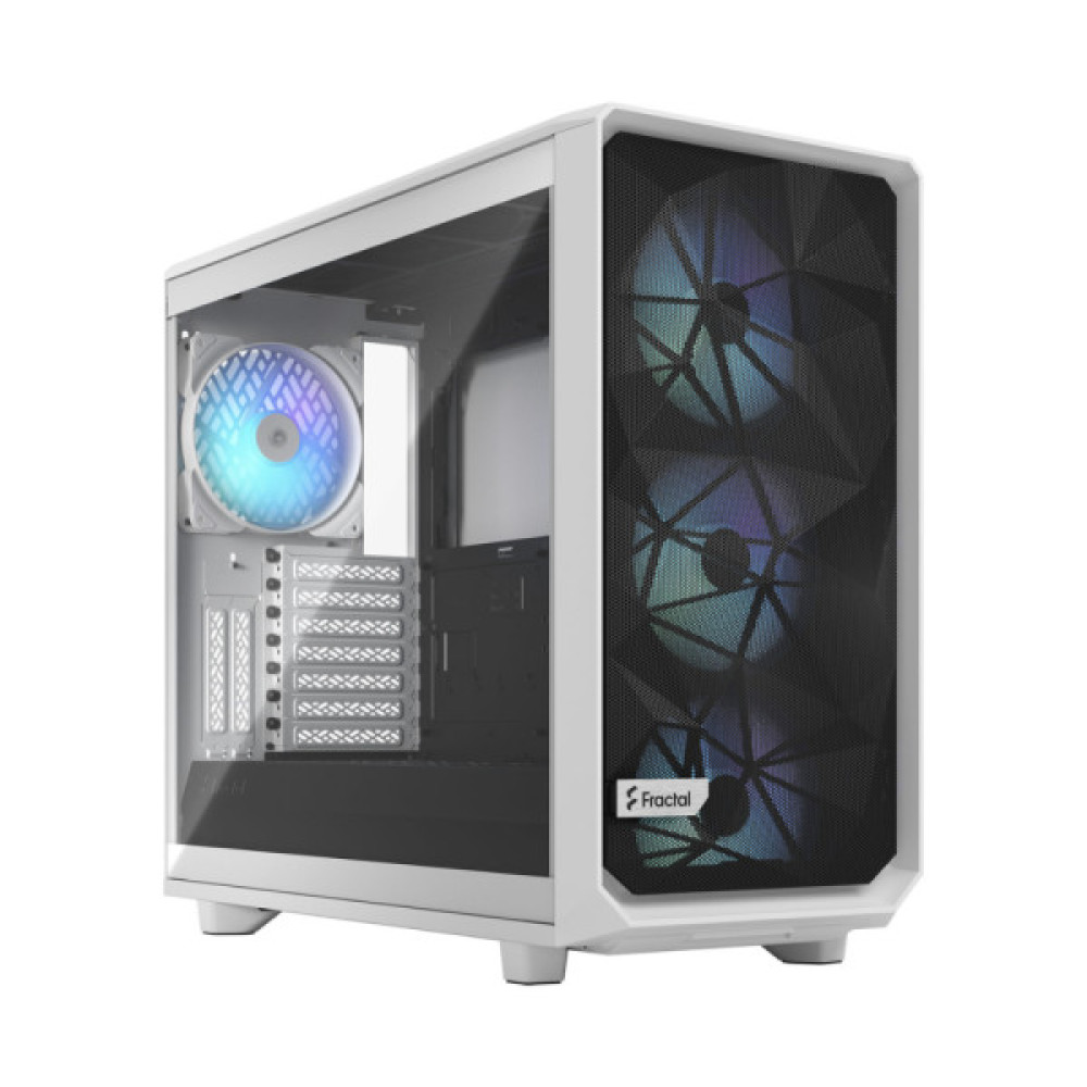 FRACTAL DESIGN Meshify 2 RGB White TG Clear t (FD-C-MES2A-08)