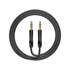 Кабель мультимедійний 3.5mm M to 3.5mm M black BOROFONE (6974443389166)