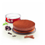 Форма для випікання Tefal DeliBake, кругла, знімне дно, 19см червоний (J1641174)