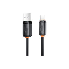 Дата кабель USB 2.0 AM to USB-C 2.0m 3A black XO (NB302-AC-2.black)