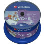 Диск DVD Verbatim 4.7Gb 16X CakeBox 50штWidePrintable (43512) Диск DVD Verbatim 4.7Gb 16X CakeBox 50штWidePrintable (43512)
