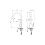 Змішувач Corso SERIO DC-5B146C (9626100) (DC-5B146C) Змішувач Corso SERIO DC-5B146C (9626100) (DC-5B146C)