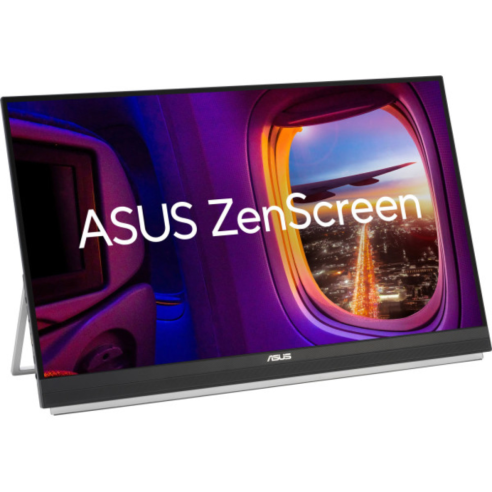 Монітор портативний Asus 27" ZenScreen MB27ACF HDMI, USB-C, MM, IPS, 2560x1440, 100Hz, sRGB 99%, AdaptiveSync, Pivot, C-Clamp Arm