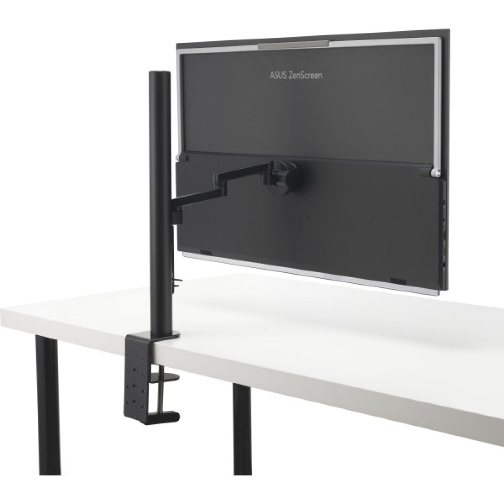 Монітор портативний Asus 27" ZenScreen MB27ACF HDMI, USB-C, MM, IPS, 2560x1440, 100Hz, sRGB 99%, AdaptiveSync, Pivot, C-Clamp Arm