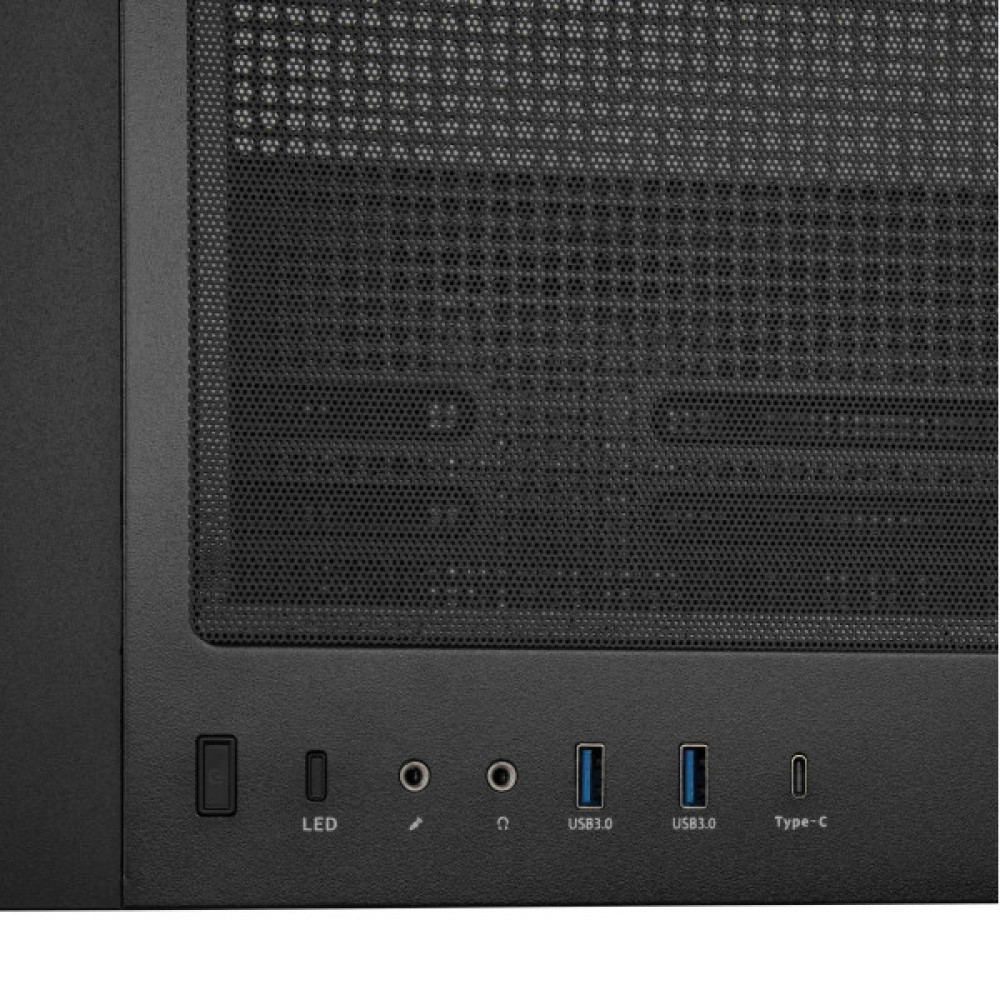 Корпус 2E GAMING Dominator Pro G2302B, без БЖ 2xUSB3.0, 1xUSBType-C, 4x120мм ARGB, VGA 380мм, LCS ready, контролер з пультом, TG Side Panel, TG/Mesh Front panel, ATX, чорний