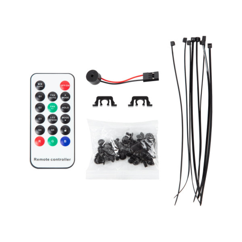 Корпус 2E GAMING Dominator Pro G2302B, без БЖ 2xUSB3.0, 1xUSBType-C, 4x120мм ARGB, VGA 380мм, LCS ready, контролер з пультом, TG Side Panel, TG/Mesh Front panel, ATX, чорний