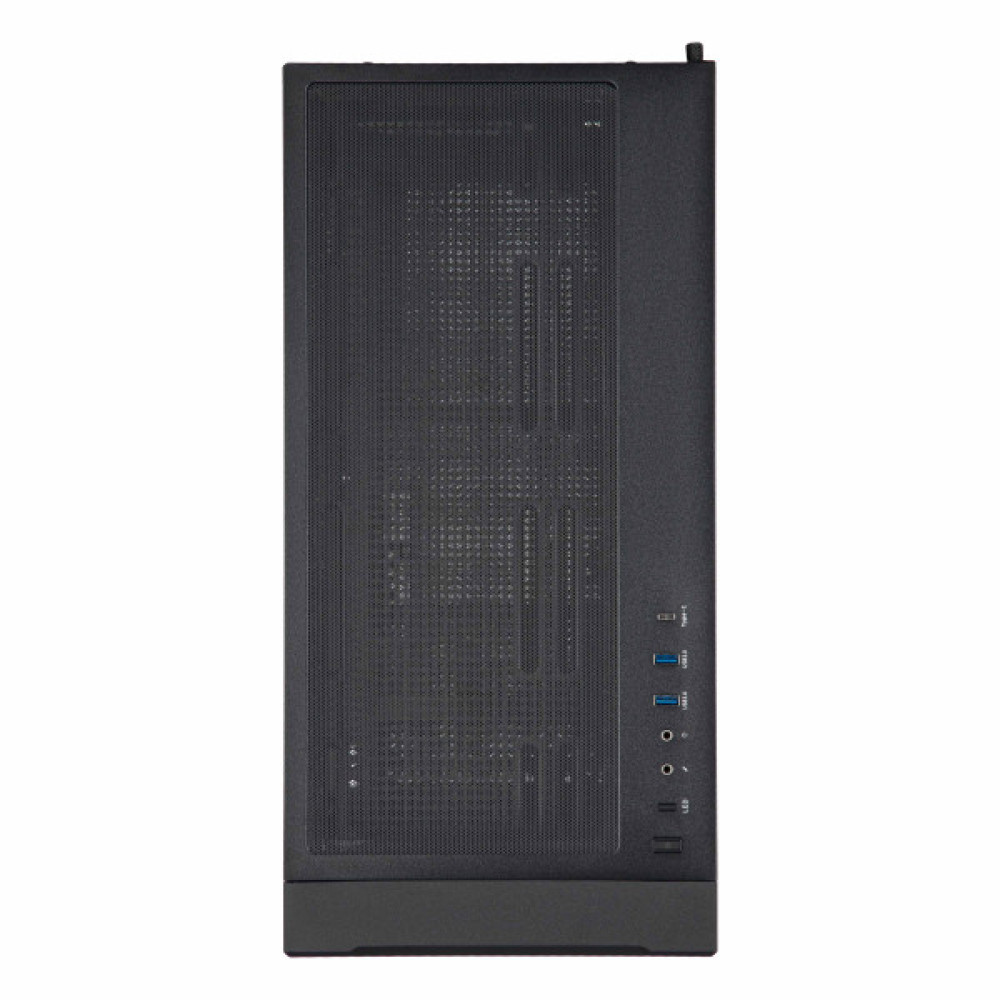 Корпус 2E GAMING Dominator Pro G2302B, без БЖ 2xUSB3.0, 1xUSBType-C, 4x120мм ARGB, VGA 380мм, LCS ready, контролер з пультом, TG Side Panel, TG/Mesh Front panel, ATX, чорний