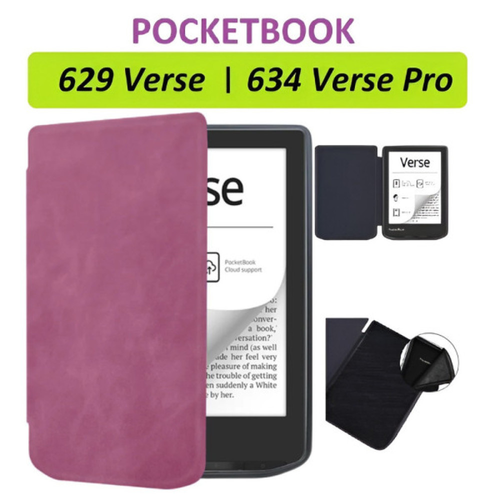 Чохол до електронної книги BeCover Smart Case PocketBook 629 Verse / 634 Verse Pro 6" Purple (710978)