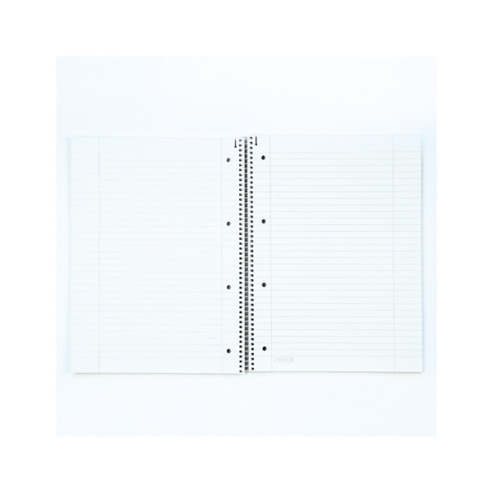 Зошит Brunnen Коледж-блок А4 Premium лінія 80 аркушів мет. блакитний (10 671 27)