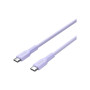 Дата кабель USB-C to USB-C 1.0m OnWire 60CL C-C 60W COLOR Braided 1m Purple Canyon (CND-CCAP60AB10PU)
