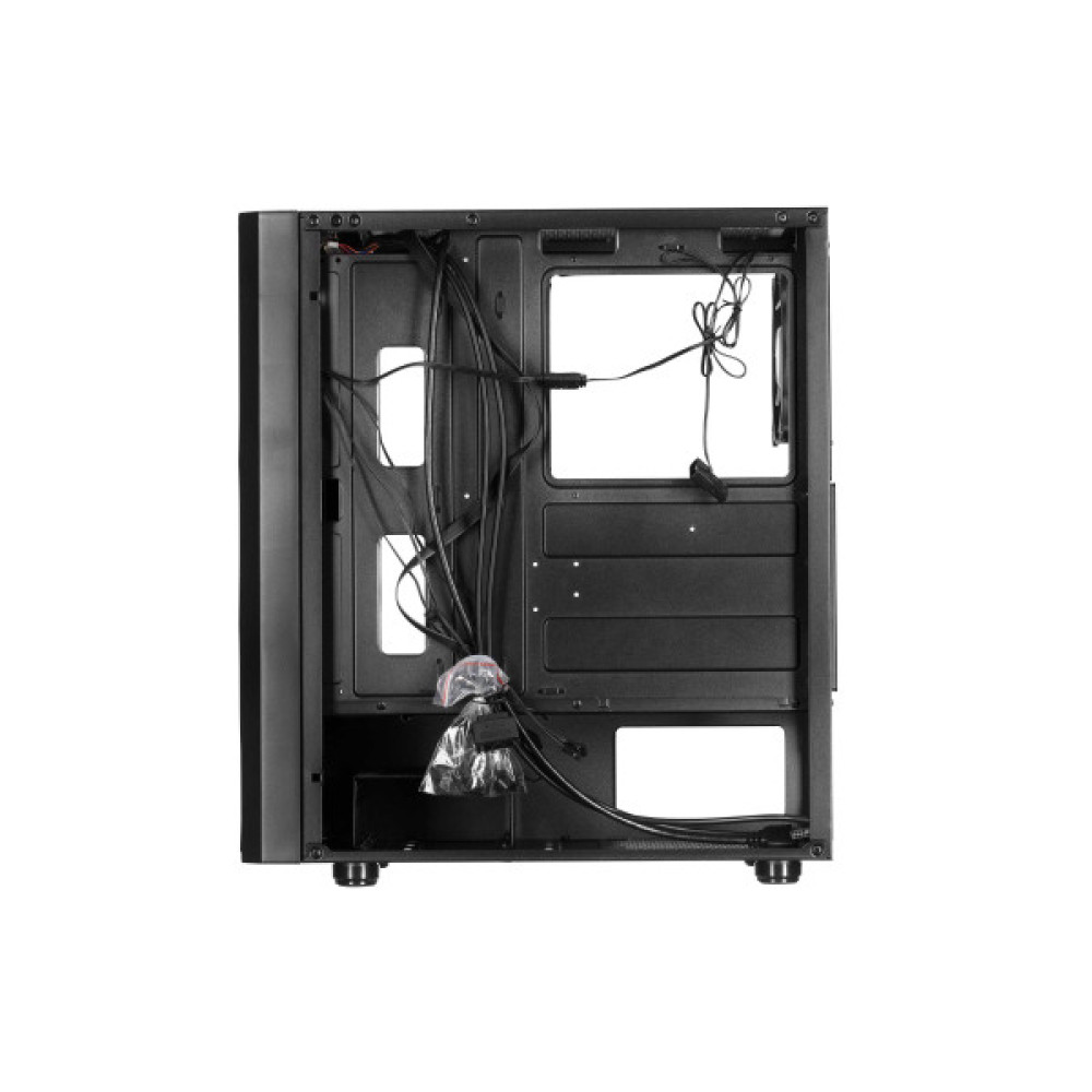 Корпус 2E GAMING Turbo G2057B без БЖ 2xUSB3.0, 1xUSB2.0, 1x200мм, ARGB, 3x120мм ARGB, VGA 345мм, LCS ready, HUB, TG Side Panel, ATX, чорний