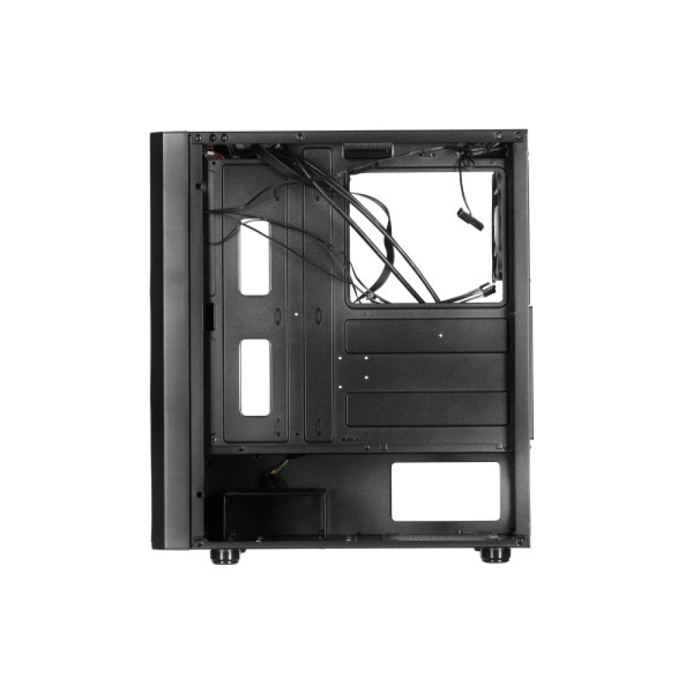 Корпус 2E GAMING Turbo G2057B без БЖ 2xUSB3.0, 1xUSB2.0, 1x200мм, ARGB, 3x120мм ARGB, VGA 345мм, LCS ready, HUB, TG Side Panel, ATX, чорний