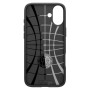 Чохол до мобільного телефона Spigen iPhone 16 Plus Liquid Air Matte Black (ACS08066) Чохол до мобільного телефона Spigen iPhone 16 Plus Liquid Air Matte Black (ACS08066)