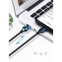 Дата кабель USB 2.0 AM to USB-C 3.0m 3.0A 18W US287 Black Ugreen (60826) Дата кабель USB 2.0 AM to USB-C 3.0m 3.0A 18W US287 Black Ugreen (60826)
