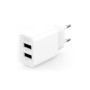 Зарядний пристрій XO L109 12W (2USB/2.4A) + USB - Lightning White (XO-L109-L)