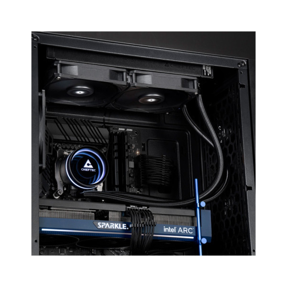 Система рідинного охолодження Chieftec Iceberg 240 DARK (CLC-240-BLK)