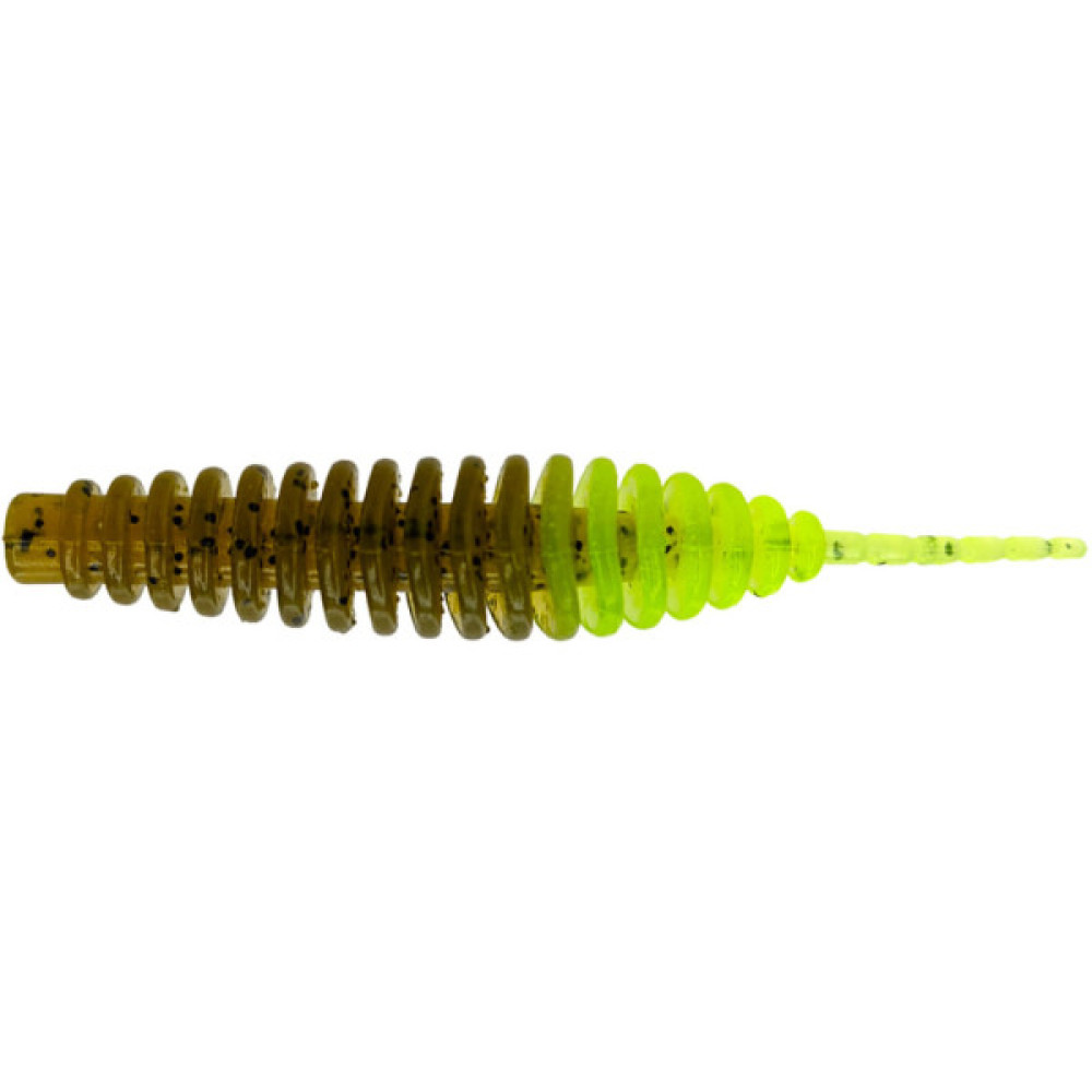 Силікон рибальський FishUP Tanta 2" 246 - Green Pumpkin/Chartreuse (9шт/уп) (1864.11.00)