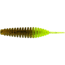 Силікон рибальський FishUP Tanta 2" 246 - Green Pumpkin/Chartreuse (9шт/уп) (1864.11.00)