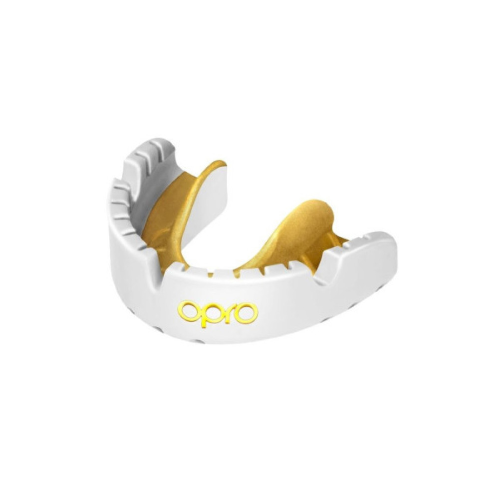 Капа Opro Gold Braces під брекети White/Gold (102506004) (Gold_Braces_Wh/Gold)
