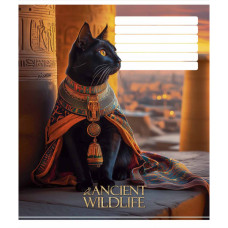 Зошит Школярик Ancient wildlife 24 аркуша лінія (024-3547L)