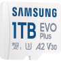Карта пам'яті Samsung 1TB microSDXC Class UHS-I U3 V30 A2 EVO Plus + SD Adapter (MB-MC1T0SA/EU)