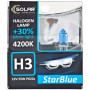 Автолампа SOLAR H3 12V 55W PK22s StarBlue 4200K (1243S2) Автолампа SOLAR H3 12V 55W PK22s StarBlue 4200K (1243S2)