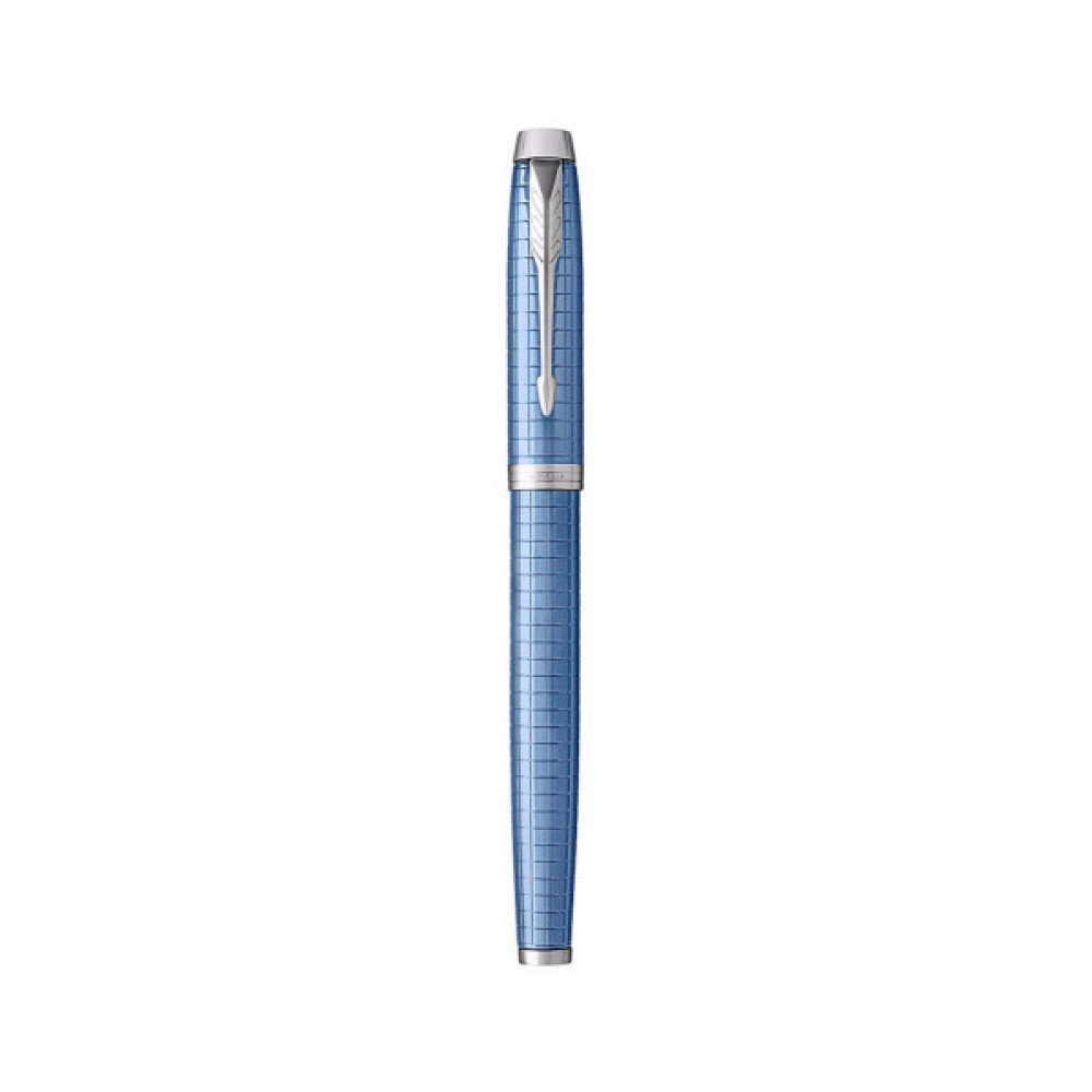 Ручка пір'яна Parker IM 17 Premium Blue CT  FP F (24 411)