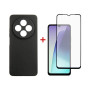Чохол до мобільного телефона Dengos Xiaomi Redmi 14C Carbon + glass (Black) (DG-KM-119) Чохол до мобільного телефона Dengos Xiaomi Redmi 14C Carbon + glass (Black) (DG-KM-119)
