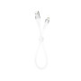Дата кабель USB 2.0 AM to Lightning 0.25m 2.4A white XO (XO-NB179-BK)