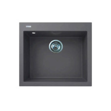 Мийка кухонна Adamant Univer, штучний камінь, квадрат, без крила, 560х500х200мм, чаша - 1, врізна, сірий Мийка кухонна Adamant Univer, штучний камінь, квадрат, без крила, 560х500х200мм, чаша - 1, врізна, сірий