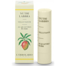 Гігієнічна помада L'Erbolario поживна на основі чотирьох олій 4.5 мл (8022328101407)