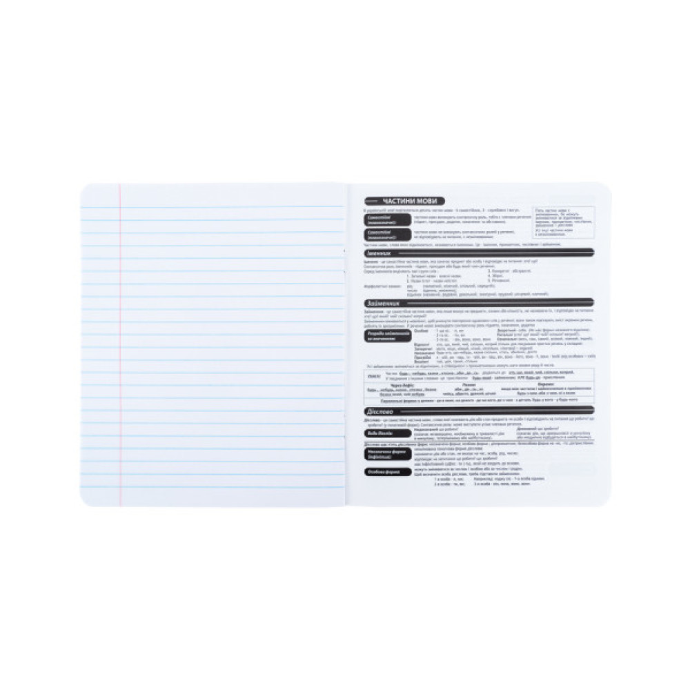 Зошит Kite предметний Techno 24 аркуші, лінія, українська мова (K25-240-9)