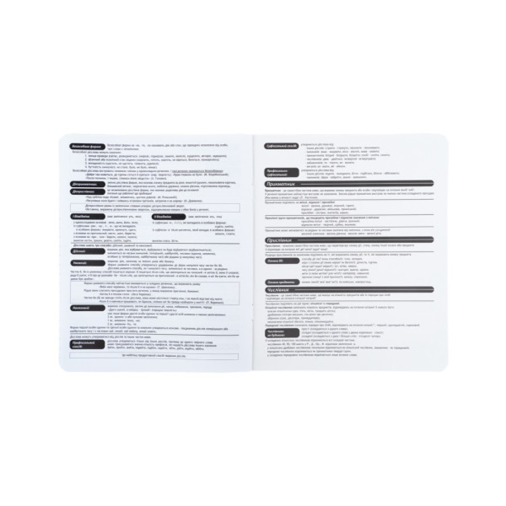 Зошит Kite предметний Techno 24 аркуші, лінія, українська мова (K25-240-9)