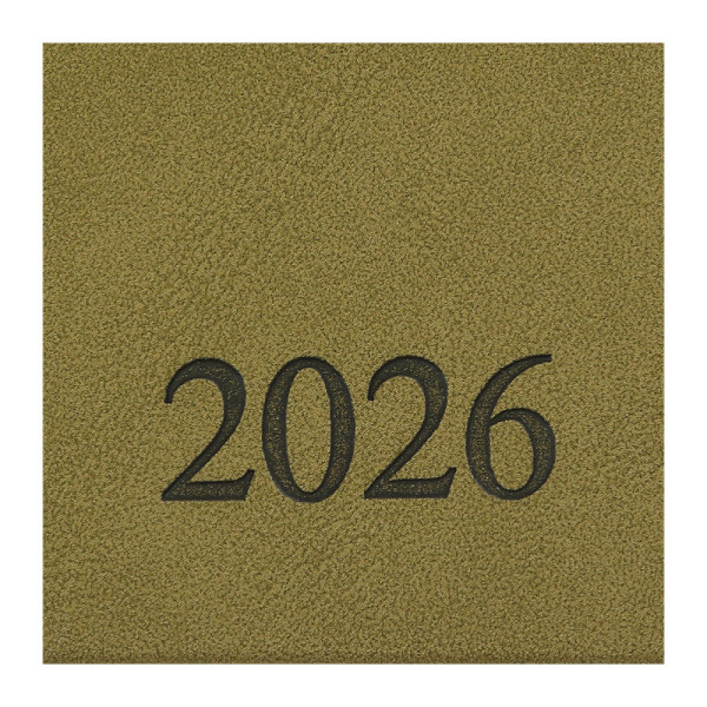 Тижневик Buromax датований 2026 FORCES, А5 світло-коричневий (BM.21130-18)